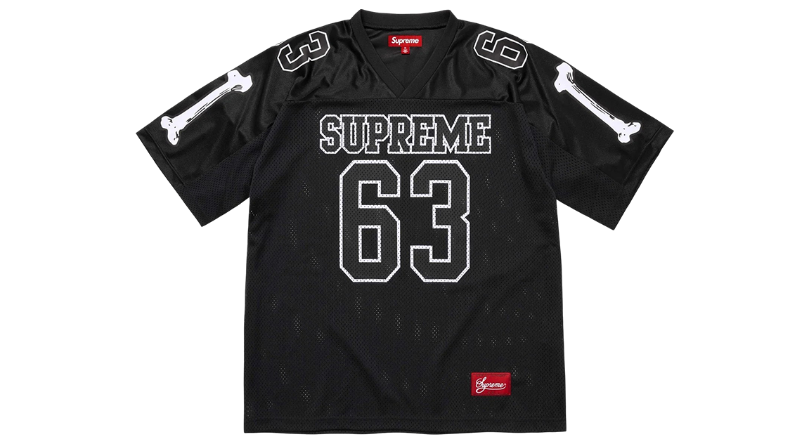 Supreme Bones Football Jersey (FW25)