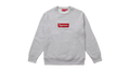 Supreme Box Logo Crewneck Ash Grey (FW18)