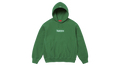Supreme Box Logo Hoodie Green (FW24)