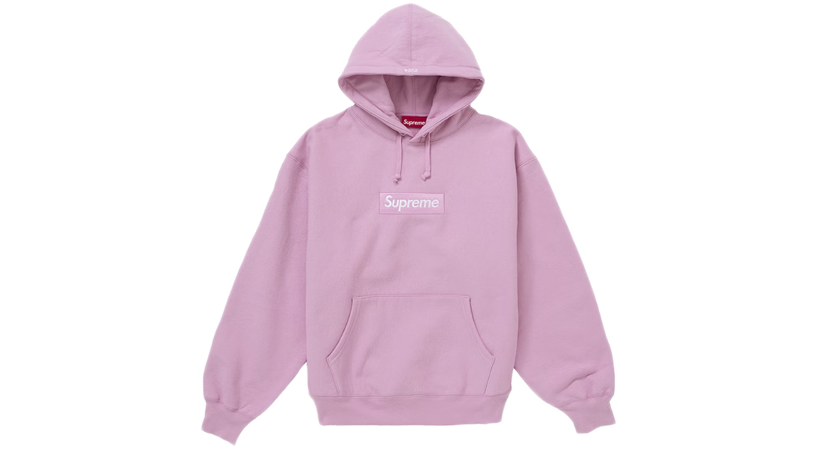 Supreme Box Logo Hoodie Pink (FW24)