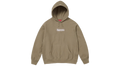 Supreme Box Logo Hoodie Dark Sand (FW23)