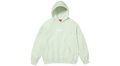 Supreme Box Logo Hoodie (FW23) Light Green