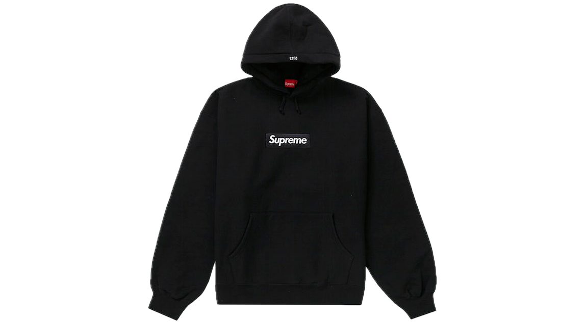 Supreme Box Logo Hoodie Black (FW24)