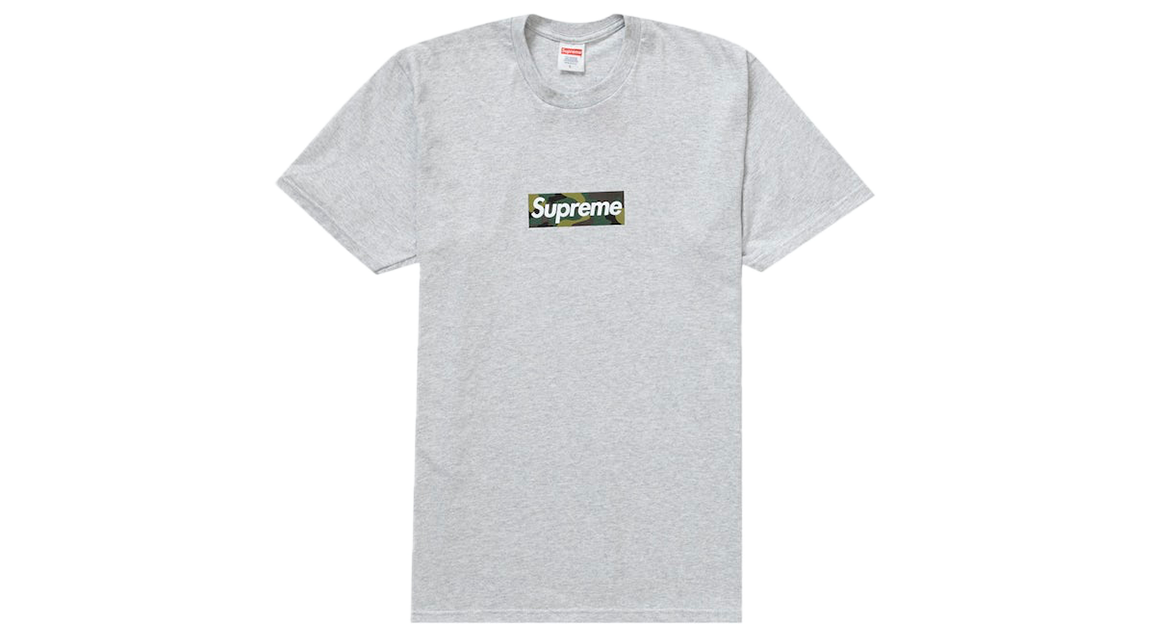 Supreme Box Logo Tee Ash Grey (FW23)