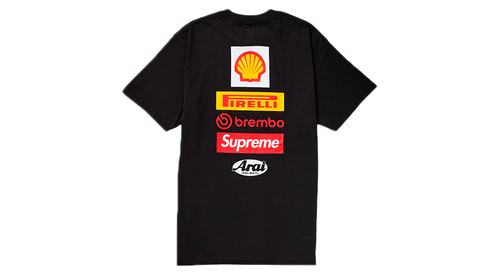 Supreme Ducati Logo Tee Black