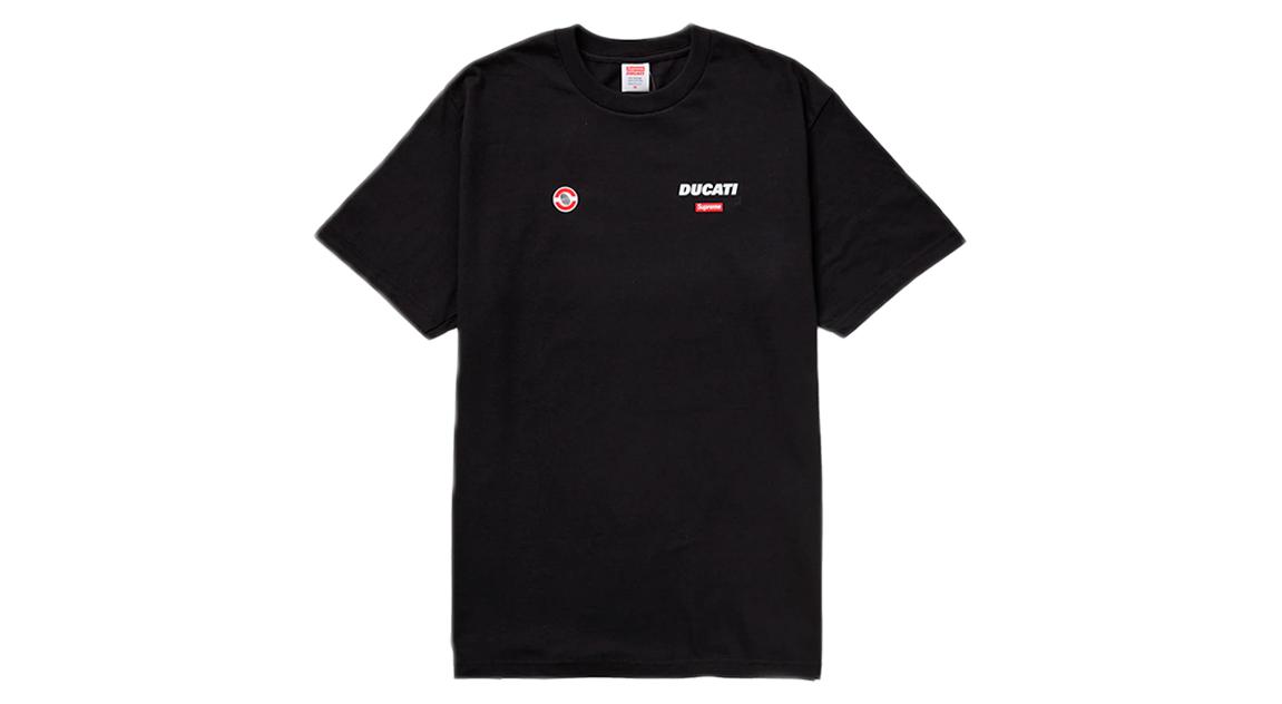 Supreme Ducati Logo Tee Black