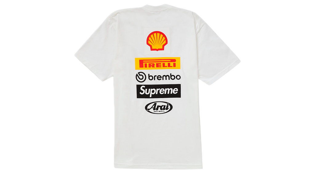 Supreme Ducati Logo Tee White