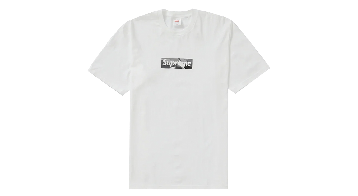 Supreme x Emilio Pucci Box Logo Tee 'White/Black'