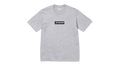 Supreme Futura Box Logo Tee Heather Grey