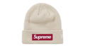 Supreme New Era Box Logo Beanie 'Stone' (FW24)