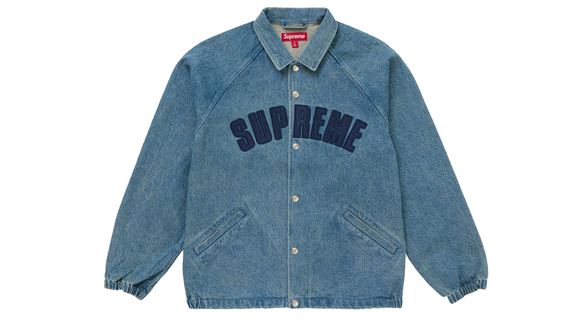 Supreme Arc Denim Coaches Jacket Denim (SS25)