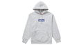 Supreme Bandana Box Logo Hoodie Heather Grey (FW19)