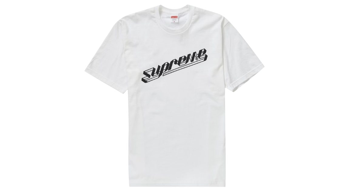 Supreme Banner Tee White (FW23)