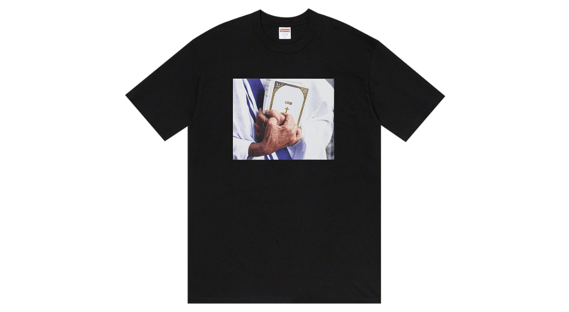 Supreme Bible Tee Black