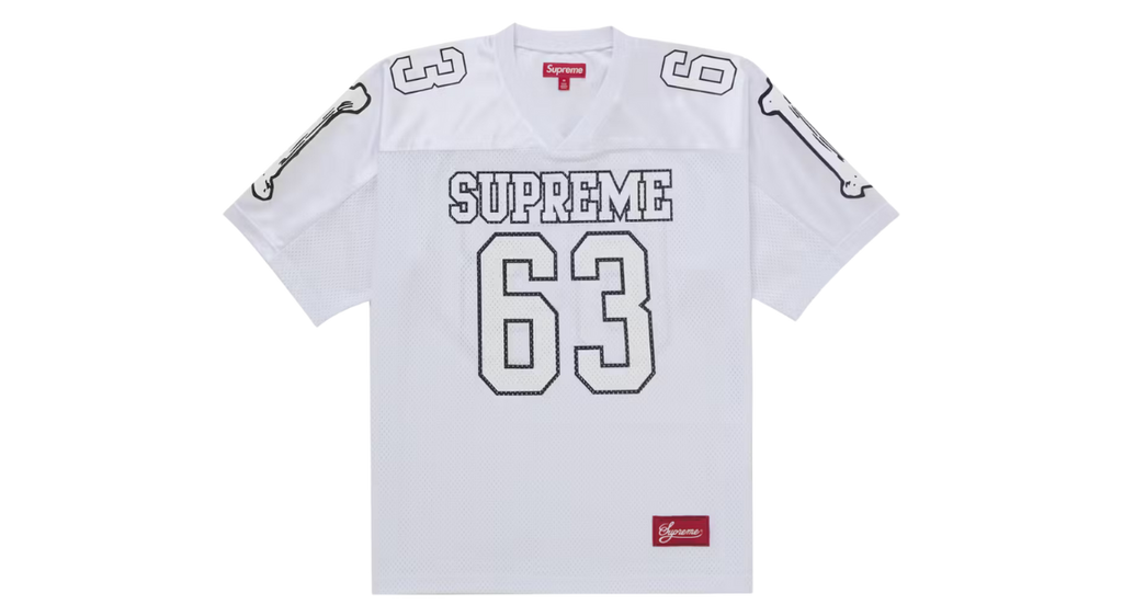 Supreme Bones Football Jersey White
