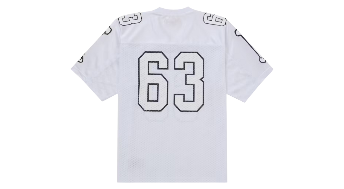 Supreme Bones Football Jersey White