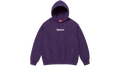 Supreme Box Logo Hoodie Dark Purple (FW23)