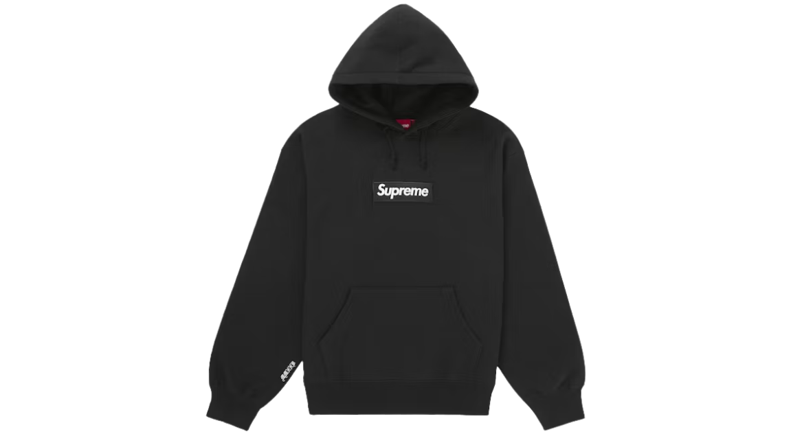 Supreme Box Logo Hoodie Black (FW25)