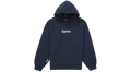 Supreme Box Logo Hoodie Navy (FW25)