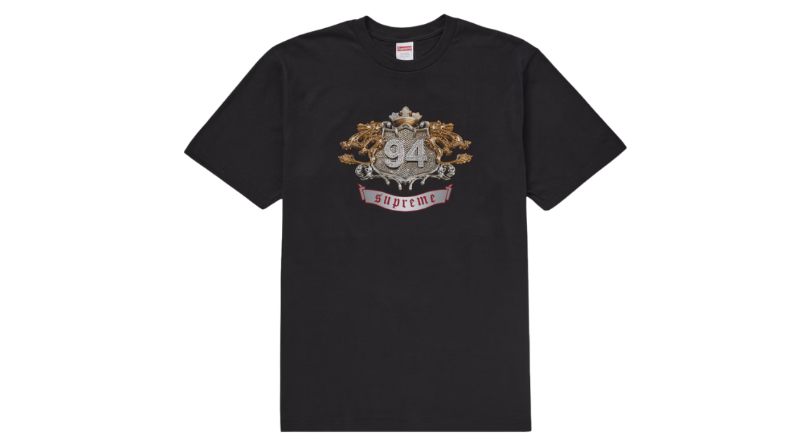 Supreme Diamonds Tee Black (FW24)