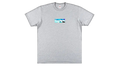 Supreme Emilio Pucci Box Logo Tee Heather Grey/Blue