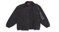 Supreme Spellout Embroidered Ripstop Track Jacket Black (FW25)