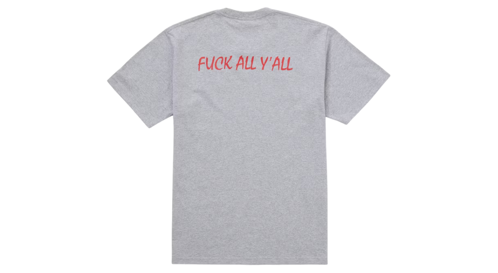 Supreme Split Tee Heather Grey (FW25)