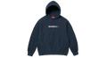 Supreme Swarovski Motion Logo Hoodie Navy