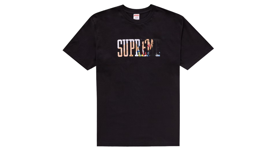 Supreme Tera Patrick Collegiate Tee Black (FW24)