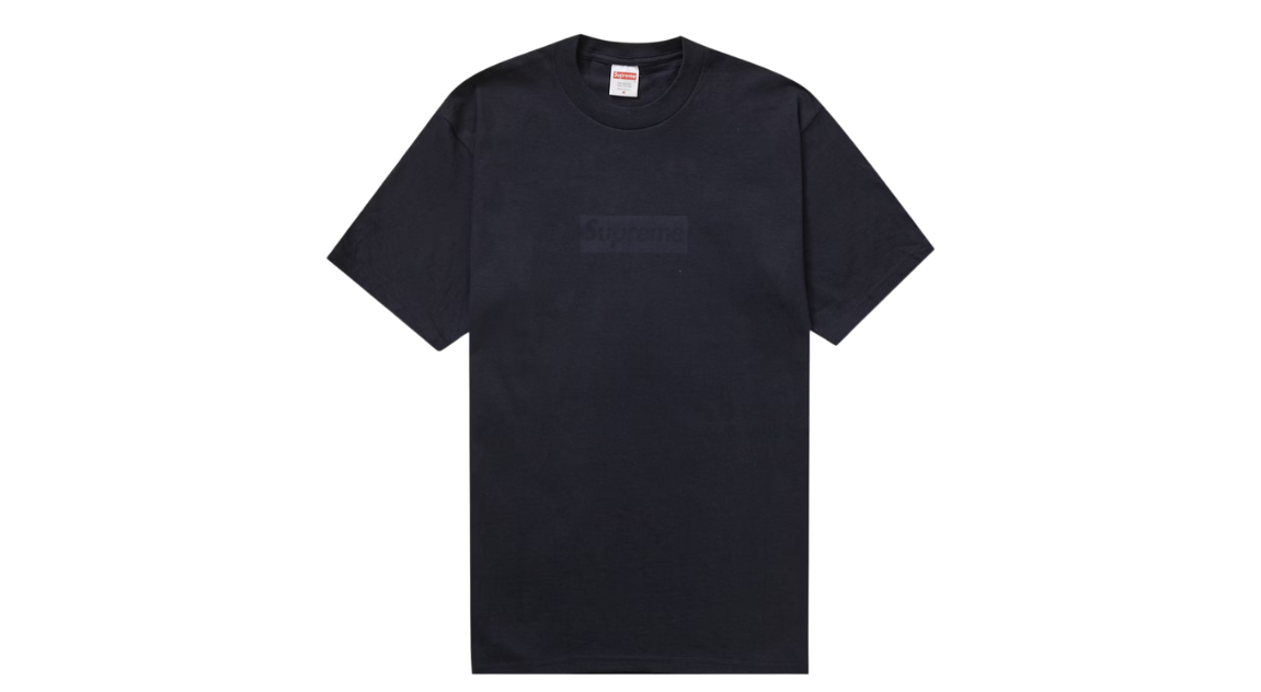 Supreme Tonal Box Logo Tee Black