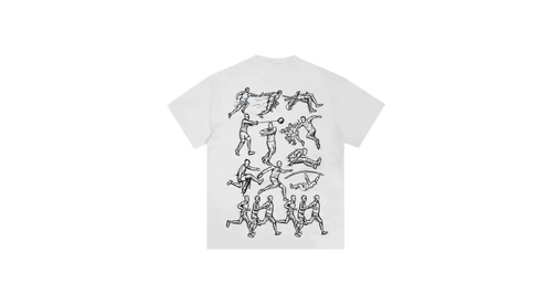 Corteiz Track And Field Tee White