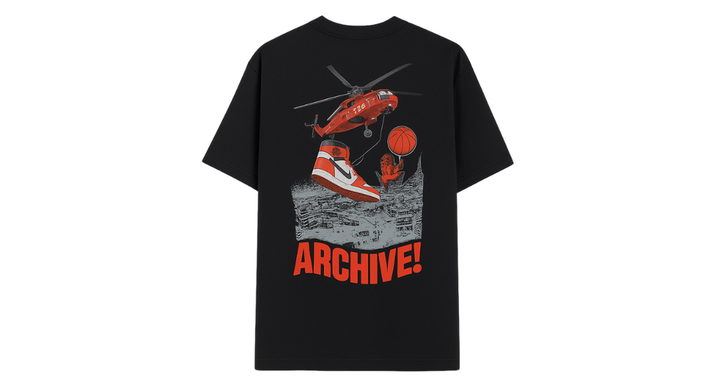Virgil Abloh Archive Nike “LOGO” Tee Black