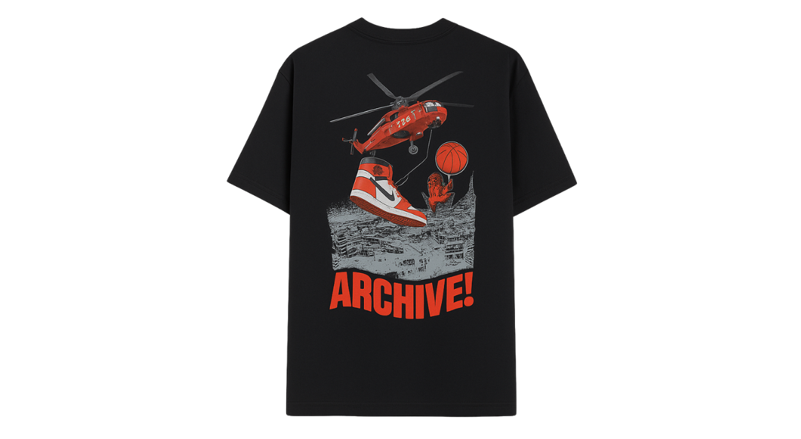 Virgil Abloh Archive Nike “LOGO” Tee Black