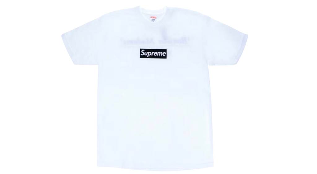 Supreme Paris Box Logo Tee White (SS16) (P)