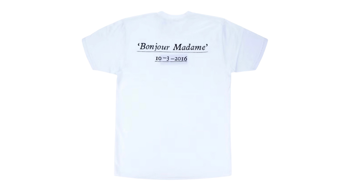 Supreme Paris Box Logo Tee White (SS16) (P)