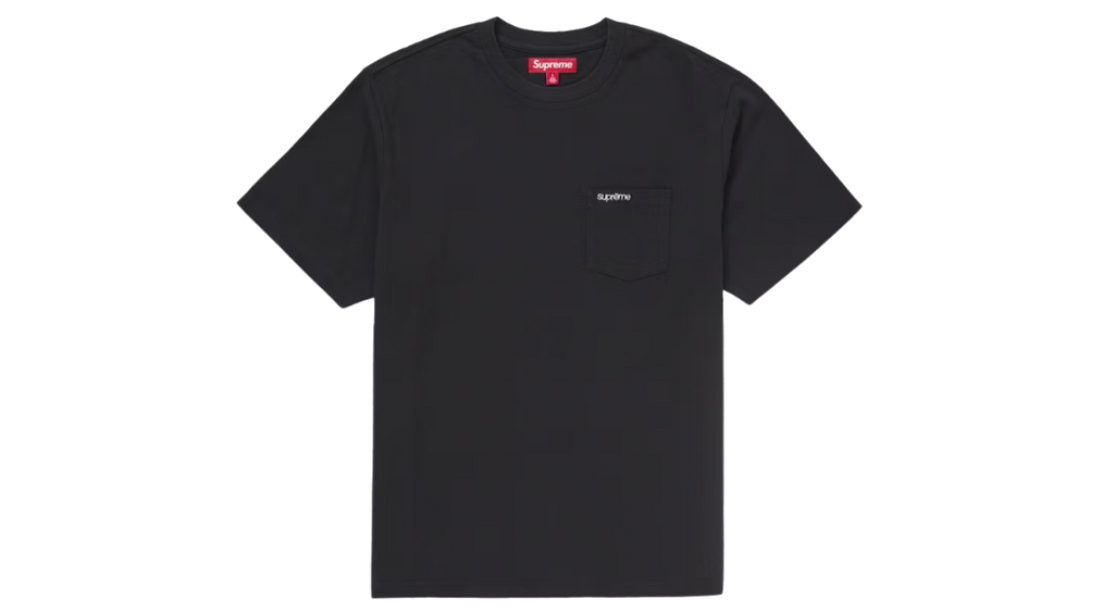 Supreme S/S Pocket Tee Black (FW24) (P)