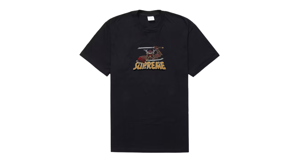 Supreme Samurai Tee Black (FW21) (P)