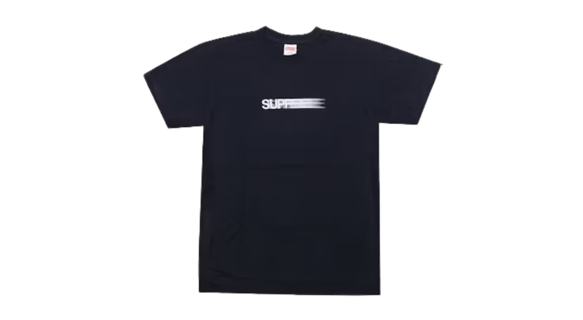 Supreme Motion Logo Tee Navy (P)