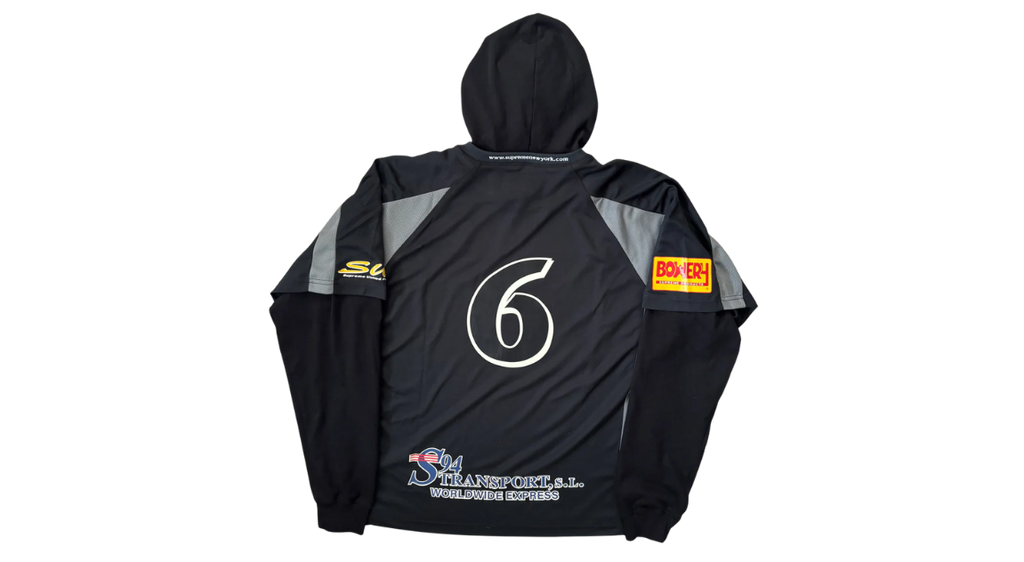Supreme Hooded Soccer Jersey Black (P)