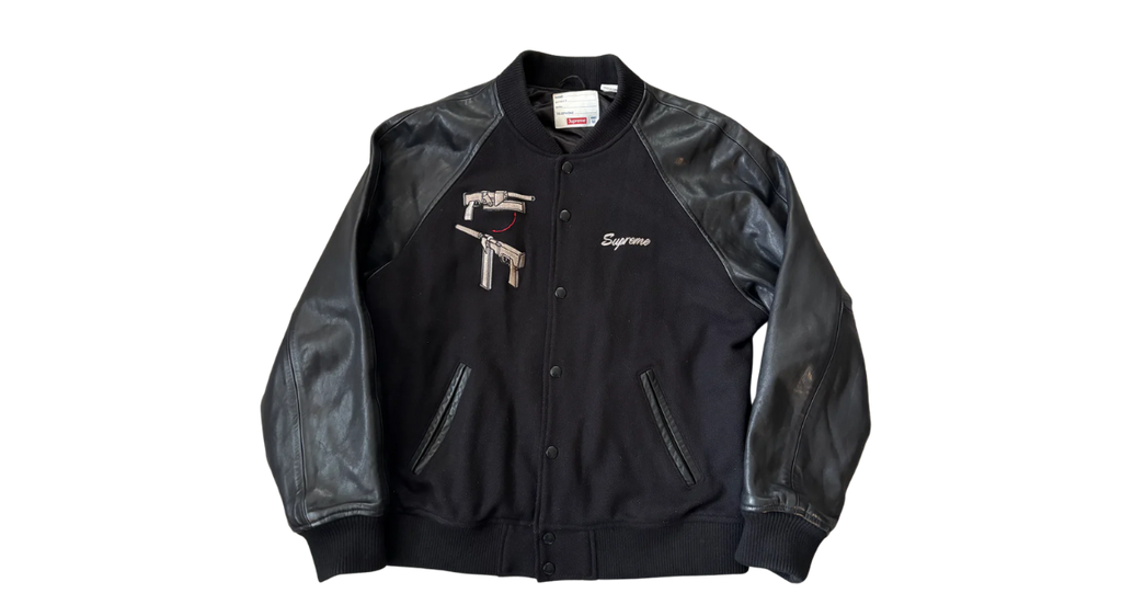 Supreme Aeon Flux Varsity Jacket Black (P)