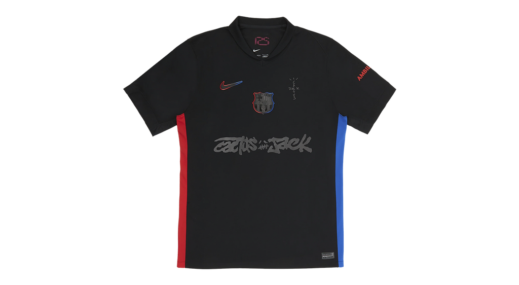 Travis Scott x FC Barcelona Away 'Cactus Jack Jersey' Black