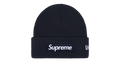 Supreme New Era Box Logo Beanie 'Navy' (FW25)