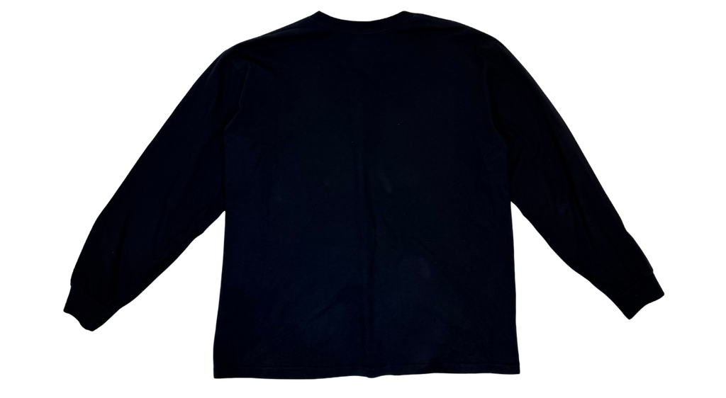 Supreme Box Logo Long Sleeve Tee Navy (P)