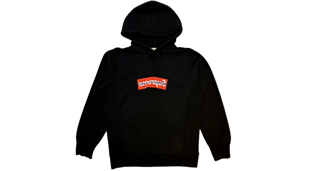 Supreme Comme Des Garcons Box Logo Hoodie Black (P)