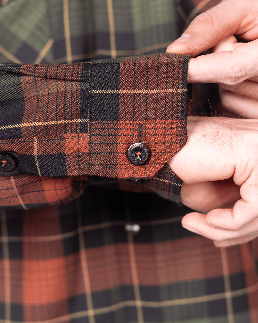 Redwood Forest Flannel - This Land Series