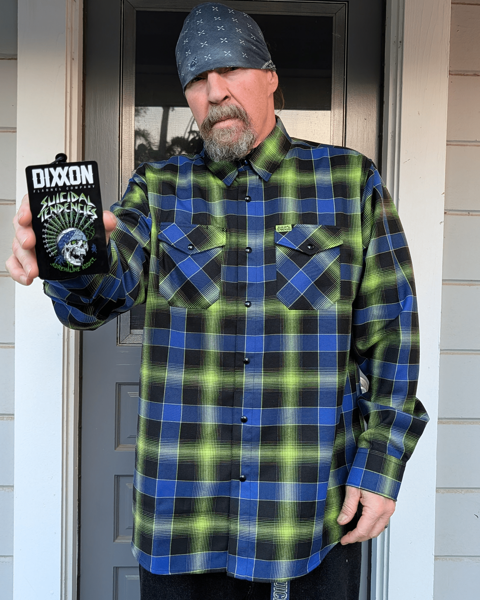 Suicidal Tendencies Adrenaline Addict Flannel