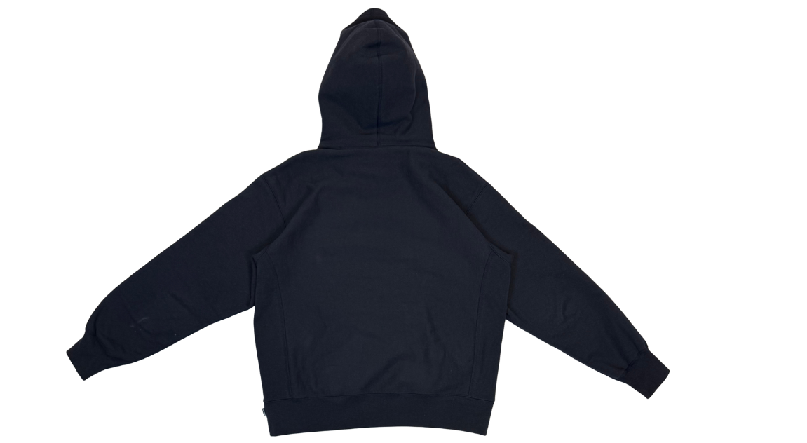Supreme Cross Box Logo Hoodie Navy (P)